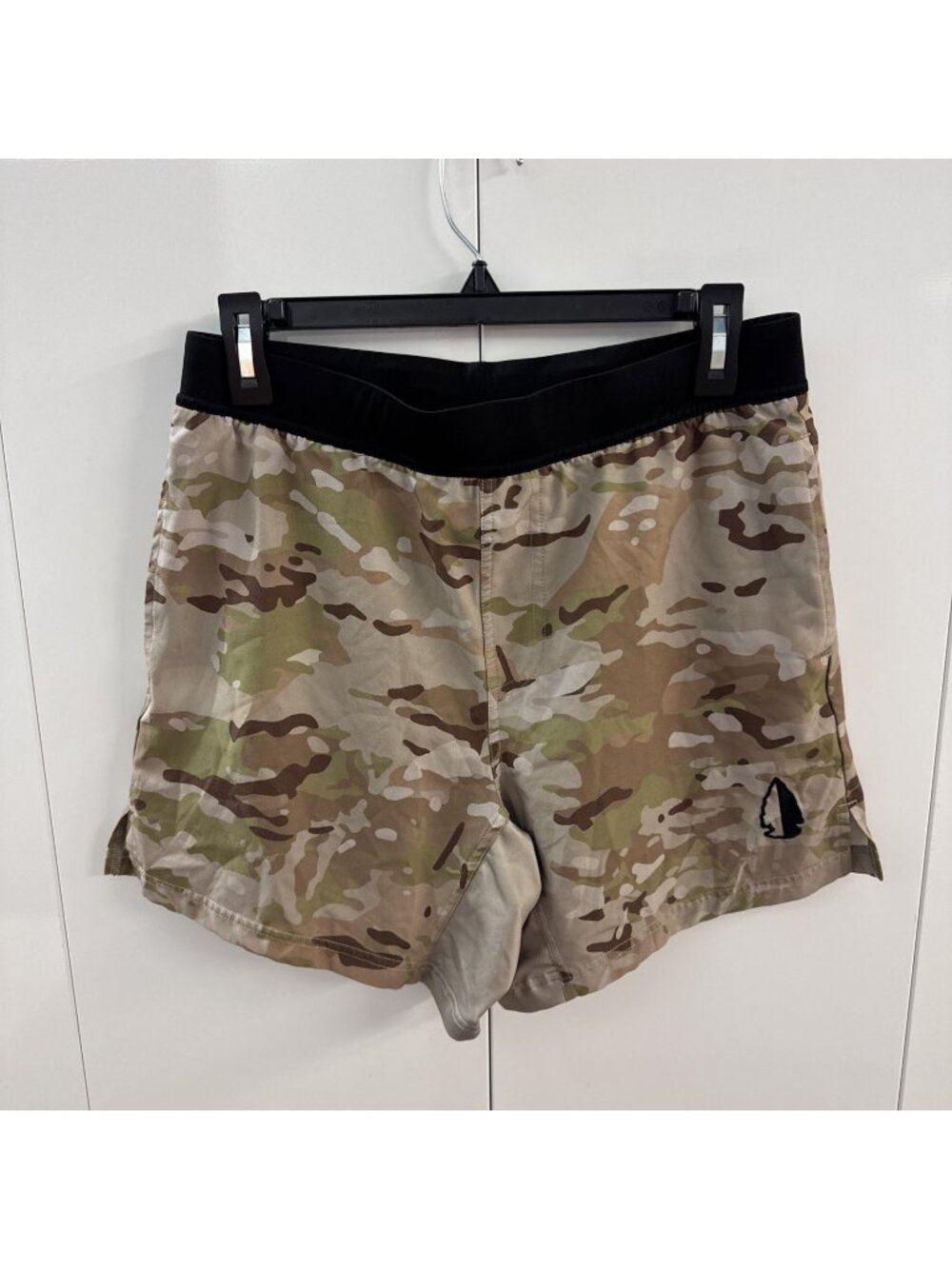 TACHUNTFISH Shorts Mens M Tiger Stripe Camo Athletic Gym Training Fighting THF